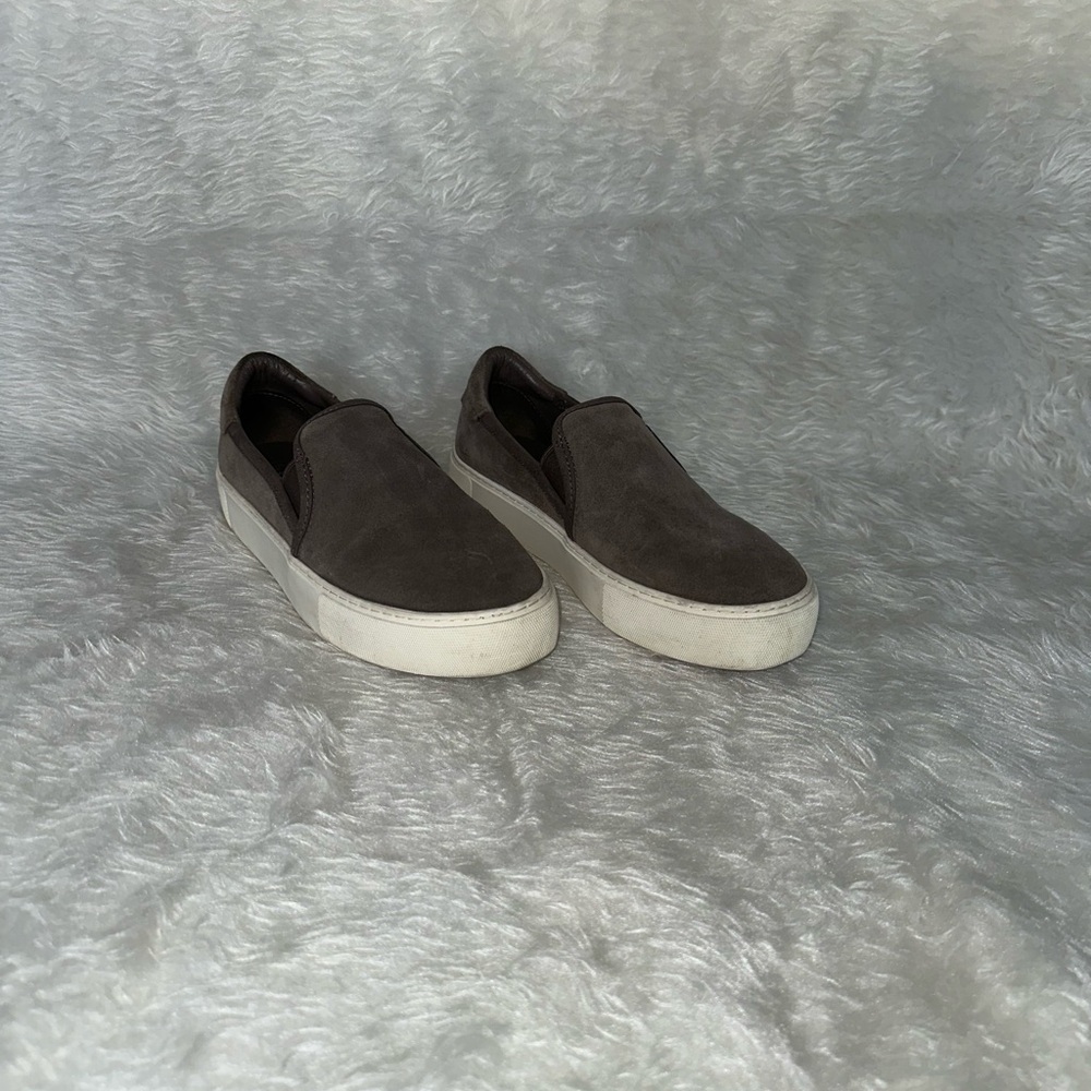 UGG Women's Slip-On Sneakers - Gray and White